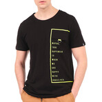 8134 T-Shirt // Black (XL)