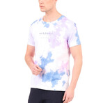 8158 T-Shirt // Pink + Navy (S)