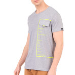 8134 T-Shirt // Gray Melange (XL)