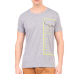 8134 T-Shirt // Gray Melange (2XL)