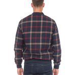 71172 Jacket // Navy + Red (L)