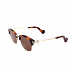 Unisex ML0036-52J Sunglasses // Dark Havana