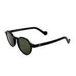 Moncler // Unisex ML0074-01N Sunglasses // Shiny Black