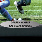 Darren Waller // Signed Las Vegas Raiders 16x20 Photo // Framed