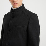 Evan Coat // Black (L)