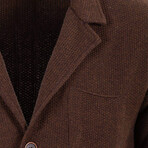 Brian Knit Coat // Brown (3XL)