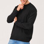 Asher Sweater // Black (Medium)
