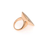 Roberto Coin 18k Rose Gold Carnaby St. Diamond + Mother Of Pearl Ring // Ring Size: 6.5 // Store Display