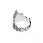 Messika 18k White Gold Daria Diamond Ring // Ring Size: 7 // Store Display