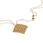 Roberto Coin 18k Yellow Gold Barocco Diamond Necklace // 18" // Store Display