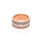 Messika // 18k Rose Gold Liz Diamond Ring // Ring Size: 6.5 // Store Display