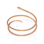 Messika // 18k Rose Gold Snake Diamond Bracelet // 5.5" // Store Display