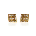 Roberto Coin 18k Gold Barocco Diamond Earrings // Store Display (18k White Gold)