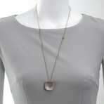 Roberto Coin 18k Rose Gold Carnaby St. Diamond Necklace // 27" // Store Display