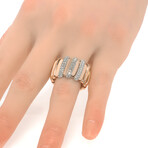 Roberto Coin 18k Rose Gold Nabucco Diamond Ring // Ring Size: 5.75 // Store Display