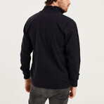 Ian Full Zip Sweater // Dark Blue (Medium)