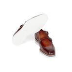 Smart Casual Monkstrap Shoes // Brown (US: 11)
