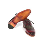 Goodyear Welted Ghillie Lacing Brogues // Green + Bordeaux (US: 10.5)