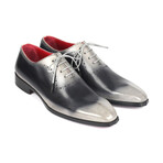 Hand-Painted Oxfords // Gray (US: 7.5)