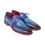 Apron Derby Shoes // Turquoise + Purple (US: 11)