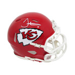 Tyreek Hill // Signed Kansas City Chiefs Riddell Speed Mini Helmet