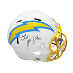 Austin Ekeler // Signed Los Angeles Chargers Riddell Full Size Speed Replica Helmet // "Pound For Pound" Inscription