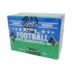 1989 Score Supplemental Football Factory Sealed Set BBCE Wrapped From A Sealed Case (FASC) (Bo PSA 10??) // 36 Packs