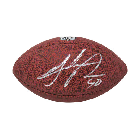 Julius Peppers // Signed Wilson Limited Full Size NFL Football