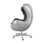 Aviator Egg Office Chair // Swivel + Casters