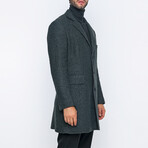 Timothy 3-Button Winter Coat // Anthracite (XL)