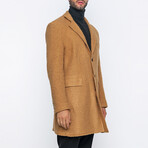 Tanner 3-Button Winter Coat // Camel (3XL)