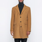 Tanner 3-Button Winter Coat // Camel (M)