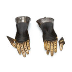Pair of Gauntlets from an Italian Suit of Armor
