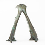 Tiger Jaw Bookends // Verdigris Bronze // Set of 2