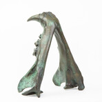 Tiger Jaw Bookends // Verdigris Bronze // Set of 2