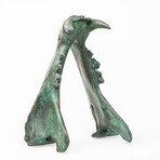 Tiger Jaw Bookends // Verdigris Bronze // Set of 2