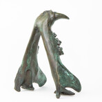 Tiger Jaw Bookends // Verdigris Bronze // Set of 2