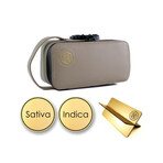 Stealth Case // Sandstone + Gold