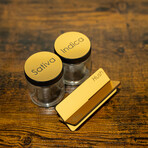 Stealth Case // Sandstone + Gold