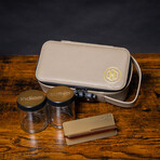 Stealth Case // Sandstone + Gold