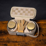 Stealth Case // Sandstone + Gold