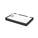 NYTSTND TRIO MagSafe Wireless Compatible Charging Station // White Top (Midnight Black Base)