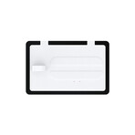 NYTSTND TRIO MagSafe Wireless Compatible Charging Station // White Top (Midnight Black Base)