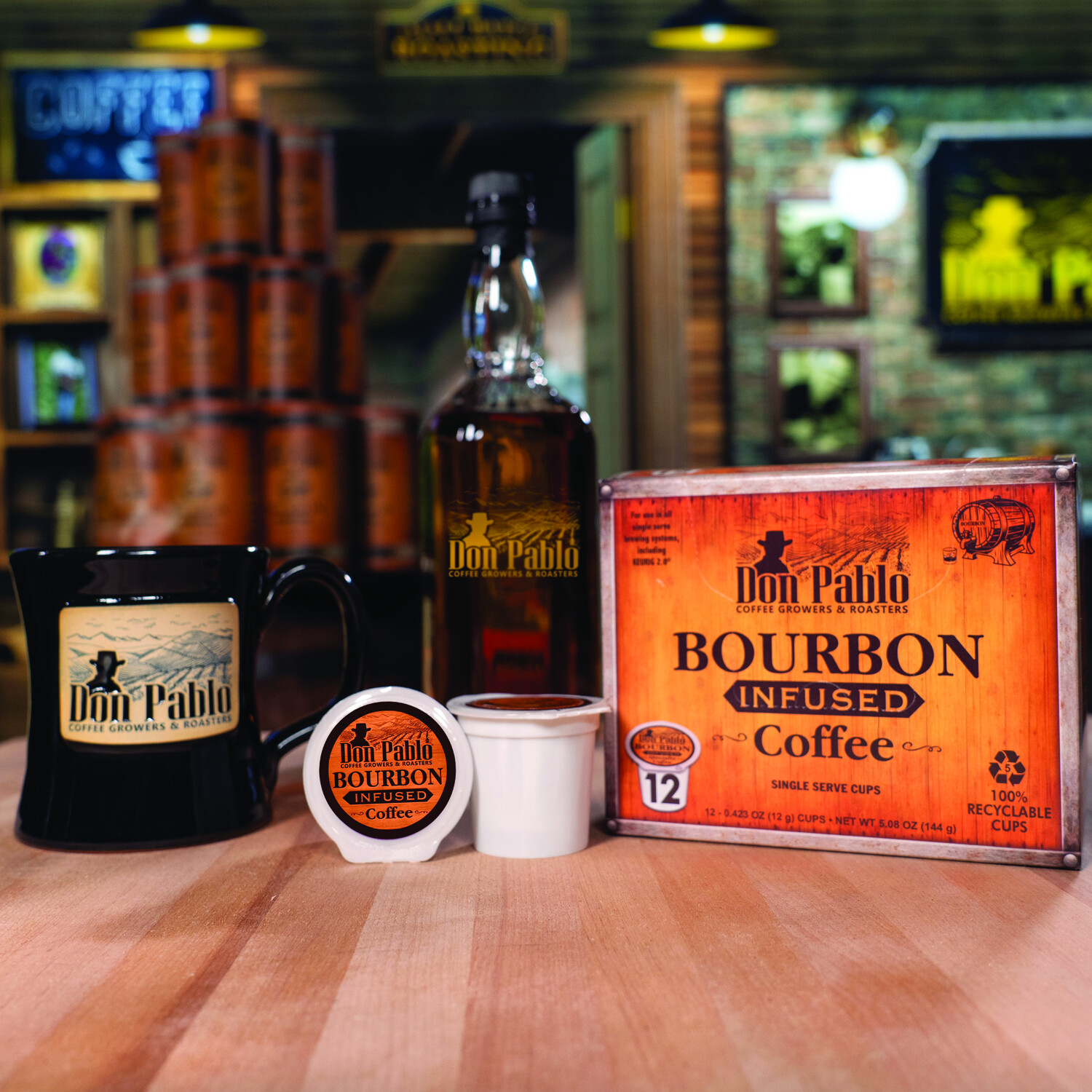 Don Pablo Whiskey Infused Coffee Gift Set – Don Pablo Coffee
