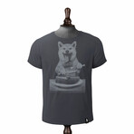 Dog's Dinner T-Shirt // Charcoal (3XL)