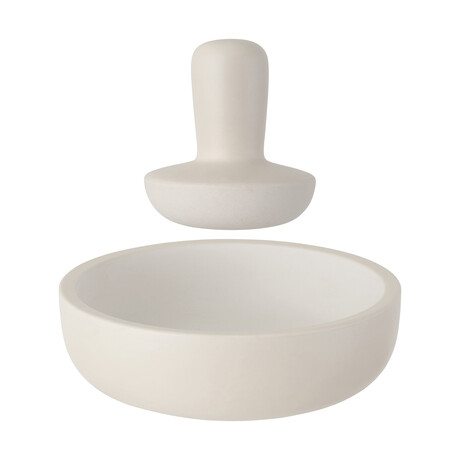 BergHOFF Leo 2Pc 6.75" Stoneware Mortar and Pestle