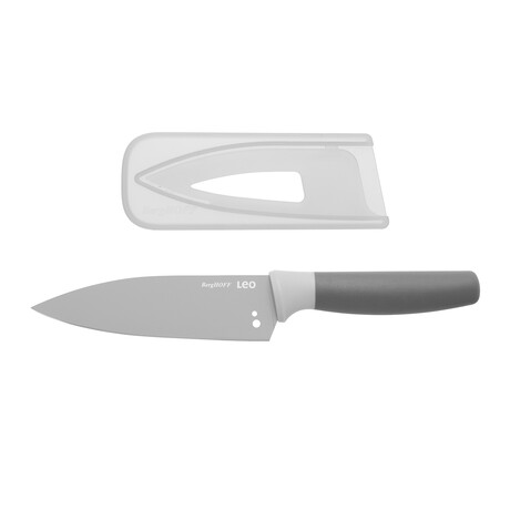 Leo 5.5" Stainless Steel Chef Knife + Herb Stripper