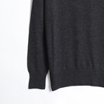 Sawyer Knit Turtleneck Sweater // Anthracite (Small)