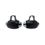 “Cardio Mini” Weights // 2 lb Set (Black)