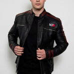 Mass Effect N7 Leather Jacket // Black (L)
